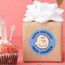 Search for happy birthday charles stickers Charlie brown