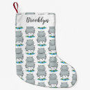 Search for hippo christmas stockings Cute