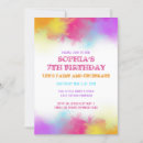 Search for kids art party invitations Watercolor