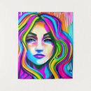 Search for psychedelic woman art Retro