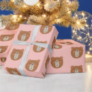 Search for pink teddy bear wrapping paper Girl