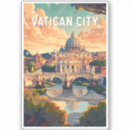 Search for rome city stickers Retro vintage travel