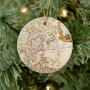 Search for old world christmas tree decorations Antique maps