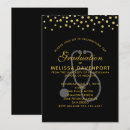 Search for doctor graduation invitations Stethoscope