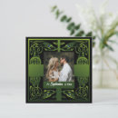 Search for irish celtic invitations Green