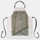 Search for green leaf aprons White