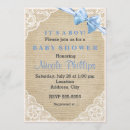 Search for burlap lace bridal shower invitations Bow