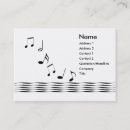 Search for notes chubby business cards Black and white