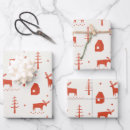 Search for reindeer christmas wrapping paper Winter