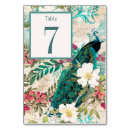 Search for peacock table cards Vintage