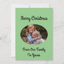 Search for from our family to yours cards Green