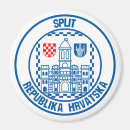 Search for split magnets Coat of arms
