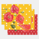 Search for red polka dot wrapping paper Yellow