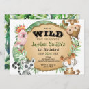 Search for exotic birthday invitations Wild