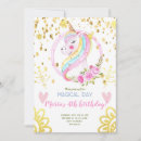Search for unicorn face invitations Rainbow