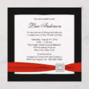 Search for jewel birthday invitations Red