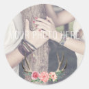Search for memento wedding stickers Rustic