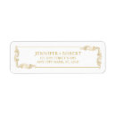 Search for 50th return address labels Gold