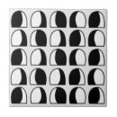 Search for black and white geometric tiles Vintage