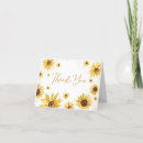 Search for sunflower thank you cards Elegant