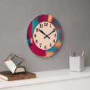 Search for teal abstract clocks Pattern