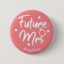 Search for fun wedding shower badges For her
