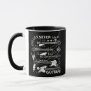 Search for guitar lovers mugs Musical instrument
