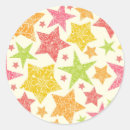 Search for shining stars stickers Space