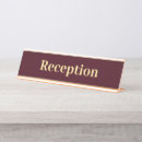 Search for reception name plates Modern