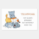 Search for teamwork stickers Quote