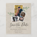 Search for burlap save the dates Watercolor