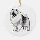 Search for keeshond christmas tree decorations Animal