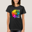 Search for hippie womens tshirts Hugs