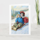 Search for sled christmas cards Santa