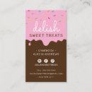 Search for chocolate drip business cards Baking