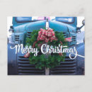 Search for old fashioned christmas postcards Blue