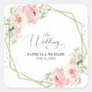 Search for gold foil wedding stickers Modern