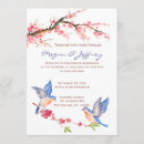 Search for bluebirds wedding invitations Watercolor