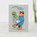 Search for garbage cards Sesame street