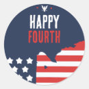 Search for 4th of july patriotic stickers Usa celebration