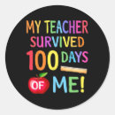 Search for preschool kindergarten stickers 100 days of kindergarten