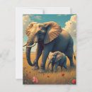 Search for colorful elephants postcards Vibrant