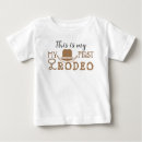 Search for first birthday baby boy tshirts Cowboy