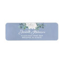 Search for white flower return address labels Floral
