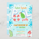 Search for pineapple pool party invitations Float