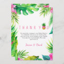 Search for pineapple thank you cards Aloha