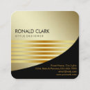 Search for computer business cards Gold