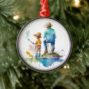 Search for father son christmas tree decorations Birthday