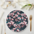 Search for cherry blossom paper plates Vintage