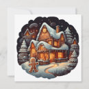 Search for funny gingerbread man christmas cards Snow